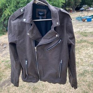 Brown Forever 21 men’s jacket size small